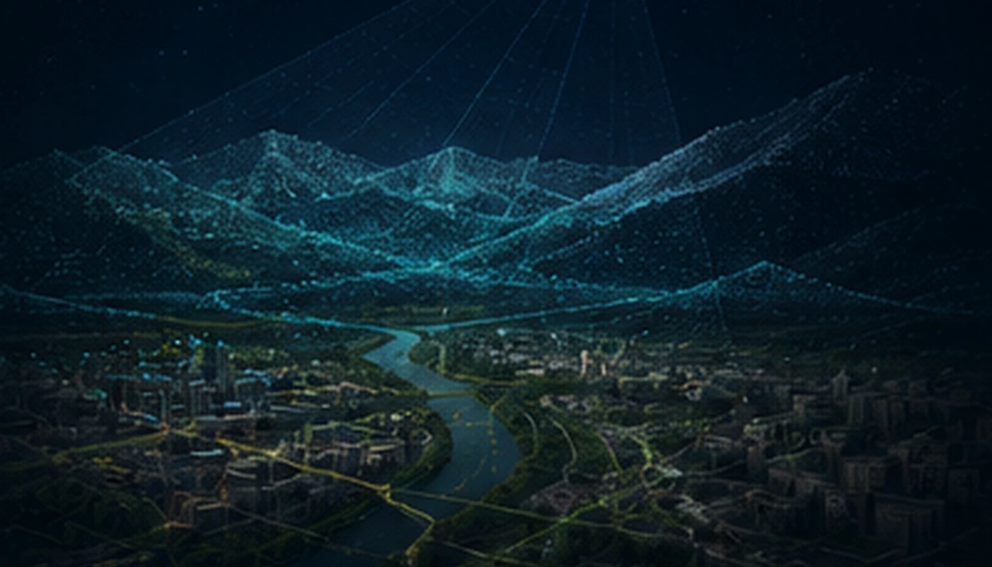 Visualisation of spatial data and 3D models